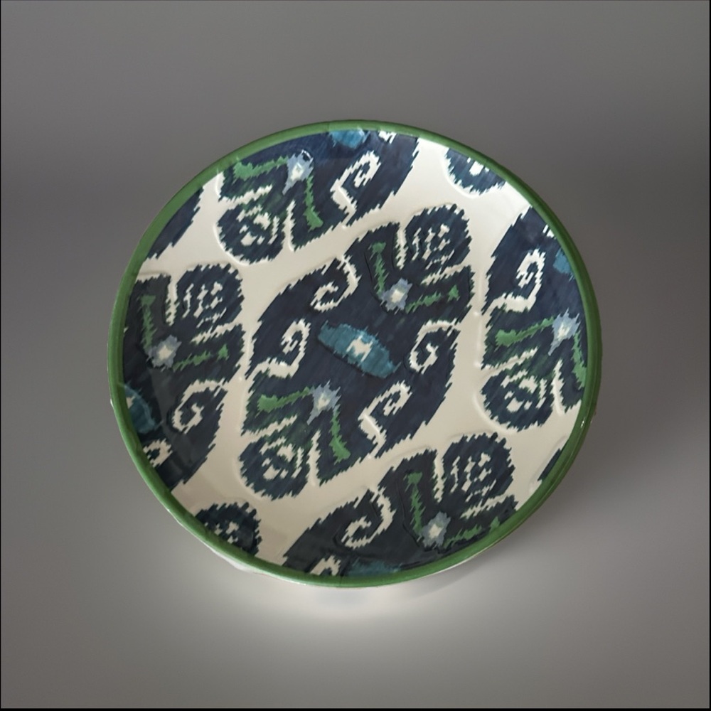 Williams Sonoma Melamine Serve Ware Plates 8.5” -Lot of 10 (Green or Yellow)